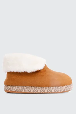 Flip Collar Bootie Slippers