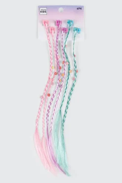 Floral Braided Hair Extensions