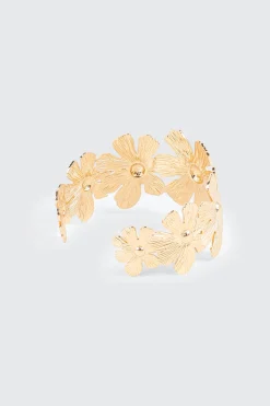 Floral Cuff Bracelet