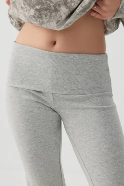 Foldover Flare Leg Leggings