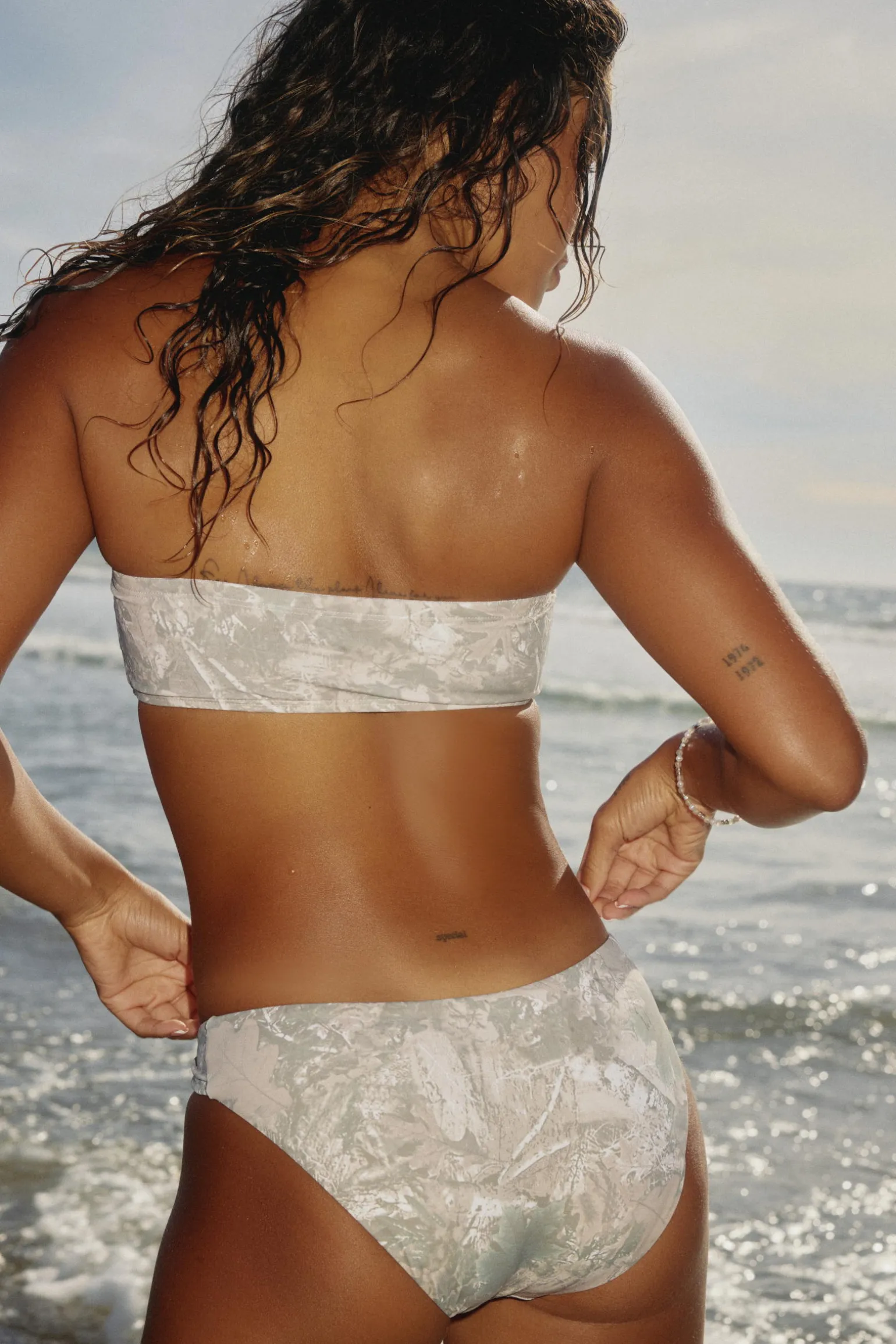 Foliage Full Coverage Bikini Bottom