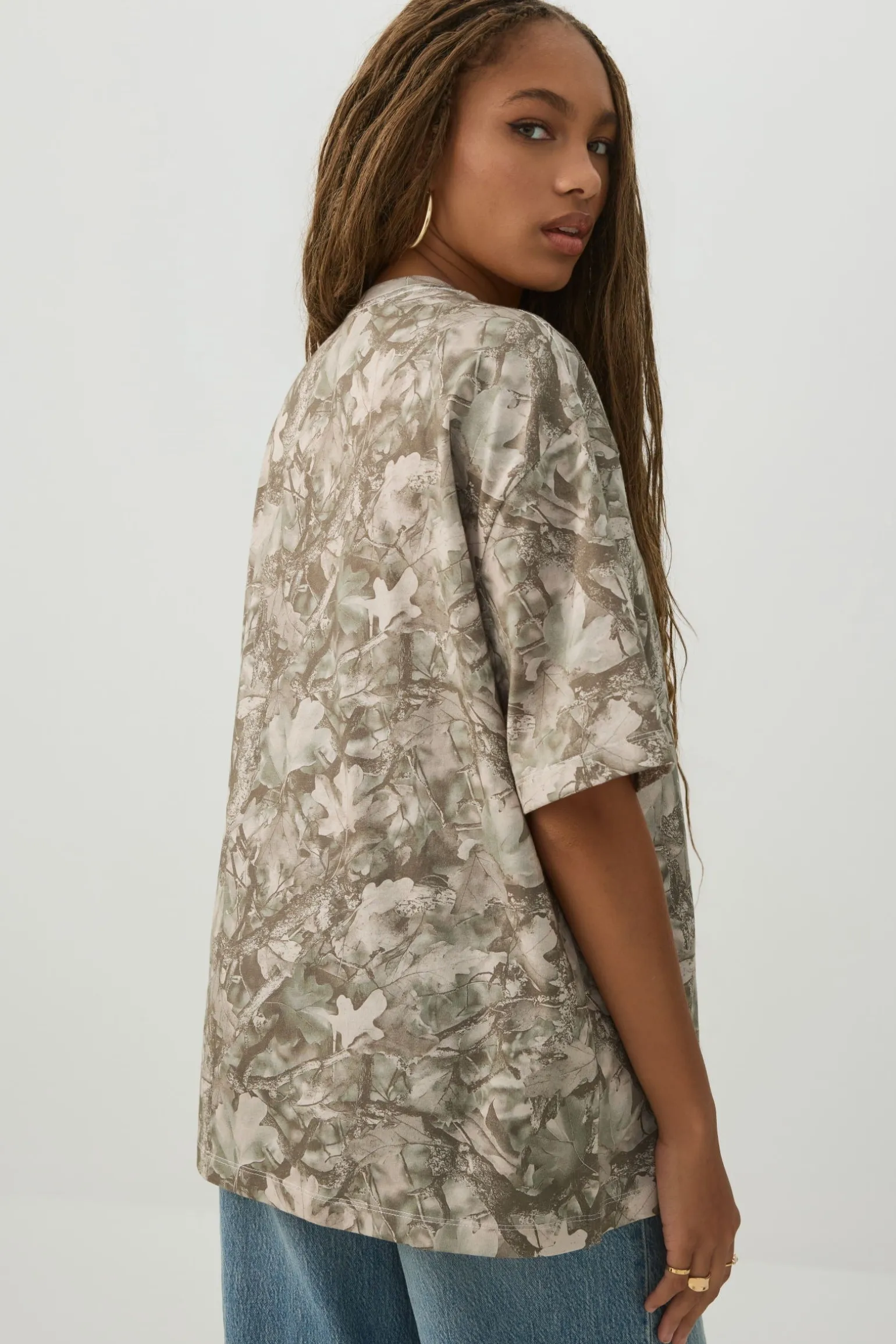 Foliage Oversized T-Shirt