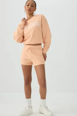 French Terry Crew Neck Sweatshirt