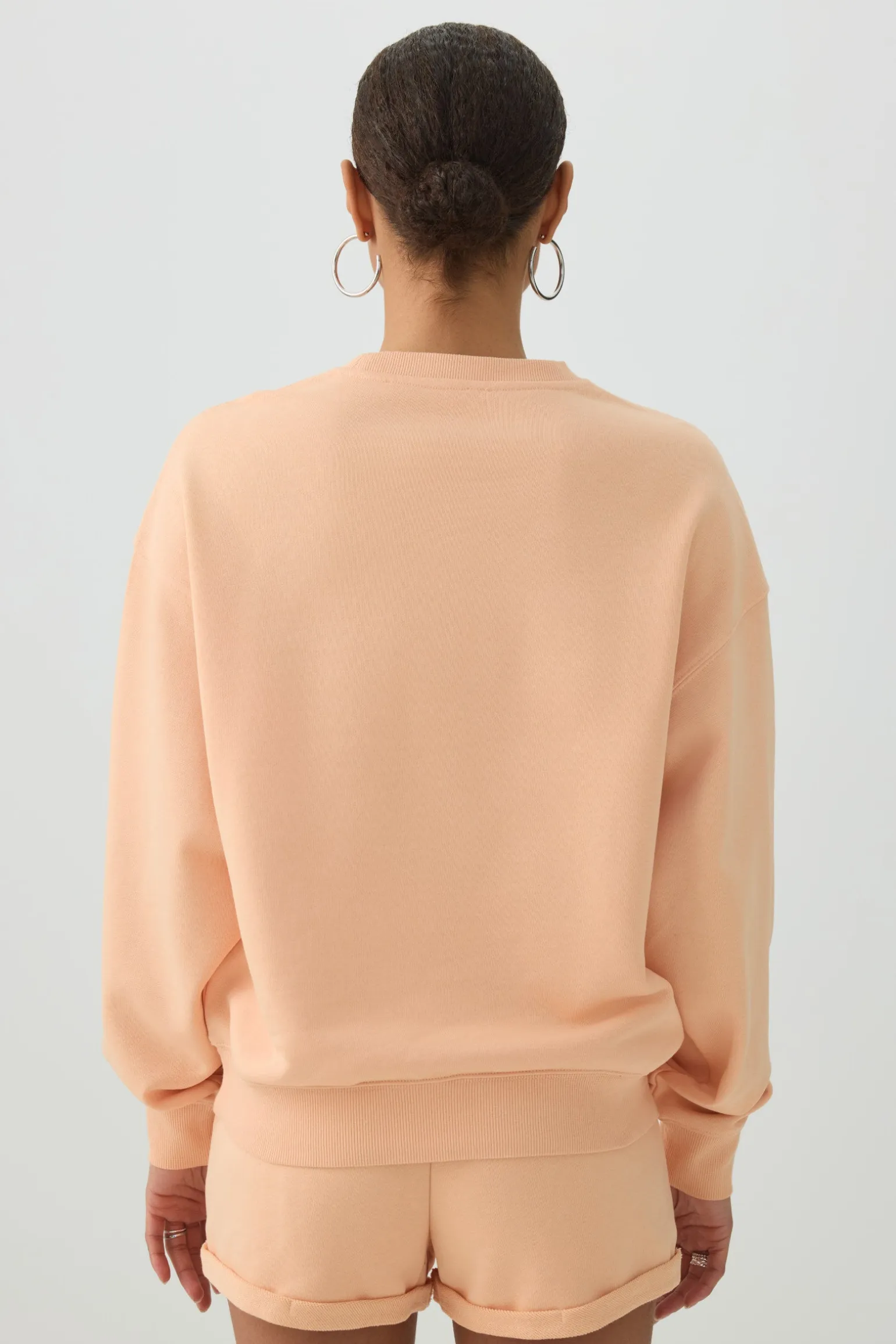 French Terry Crew Neck Sweatshirt