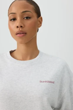 French Terry Crew Neck Sweatshirt
