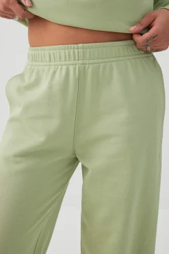 French Terry Wide Leg Pants