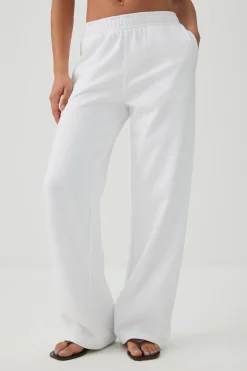 French Terry Wide Leg Pants