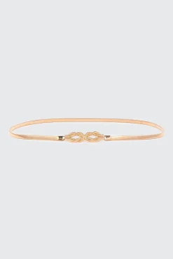 Gold Toned Nautical Knot Belt