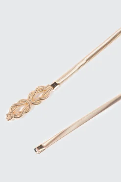 Gold Toned Nautical Knot Belt