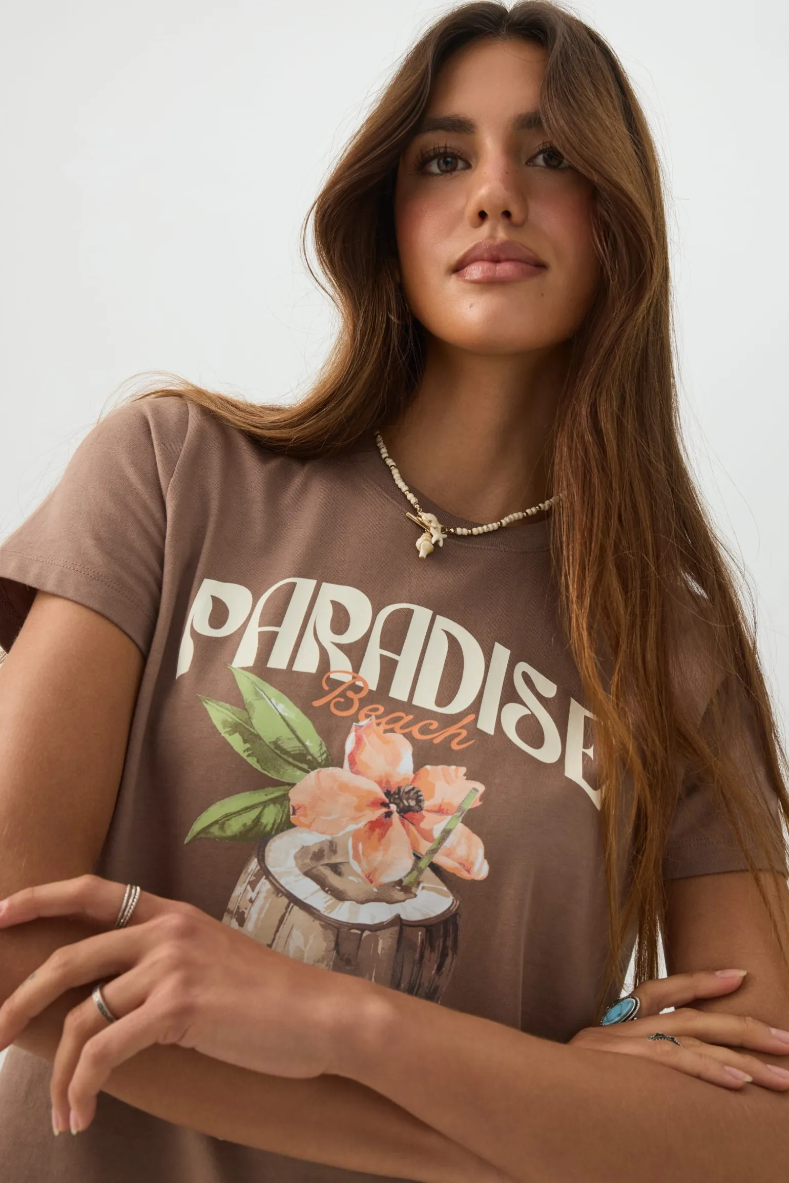 Graphic Crew Neck T-Shirt