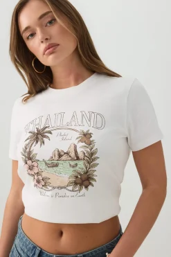 Graphic Crew Neck T-Shirt