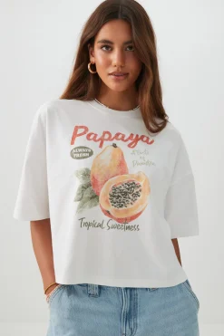 Graphic Drop Shoulder T-Shirt