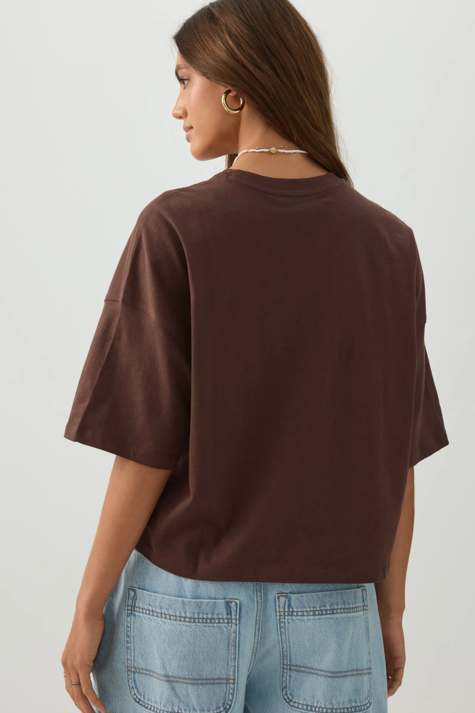 Graphic Drop Shoulder T-Shirt
