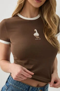 Graphic Ringer T-Shirt