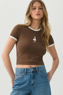 Graphic Ringer T-Shirt