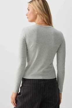 Graphic Short Long Sleeve T-Shirt