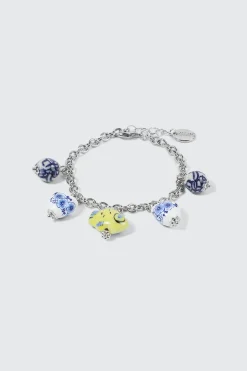 Heart & Fish Charm Necklace