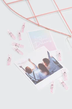 Heart Picture Frame with Pegs