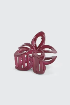 Hibiscus Cutout Hair Claw