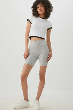 High-Waisted Biker Shorts