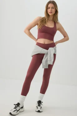 High Waisted Ribbed Leggings