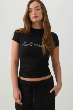 Hot Mess Ruched T-Shirt