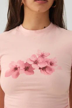 Hot Mess Ruched T-Shirt