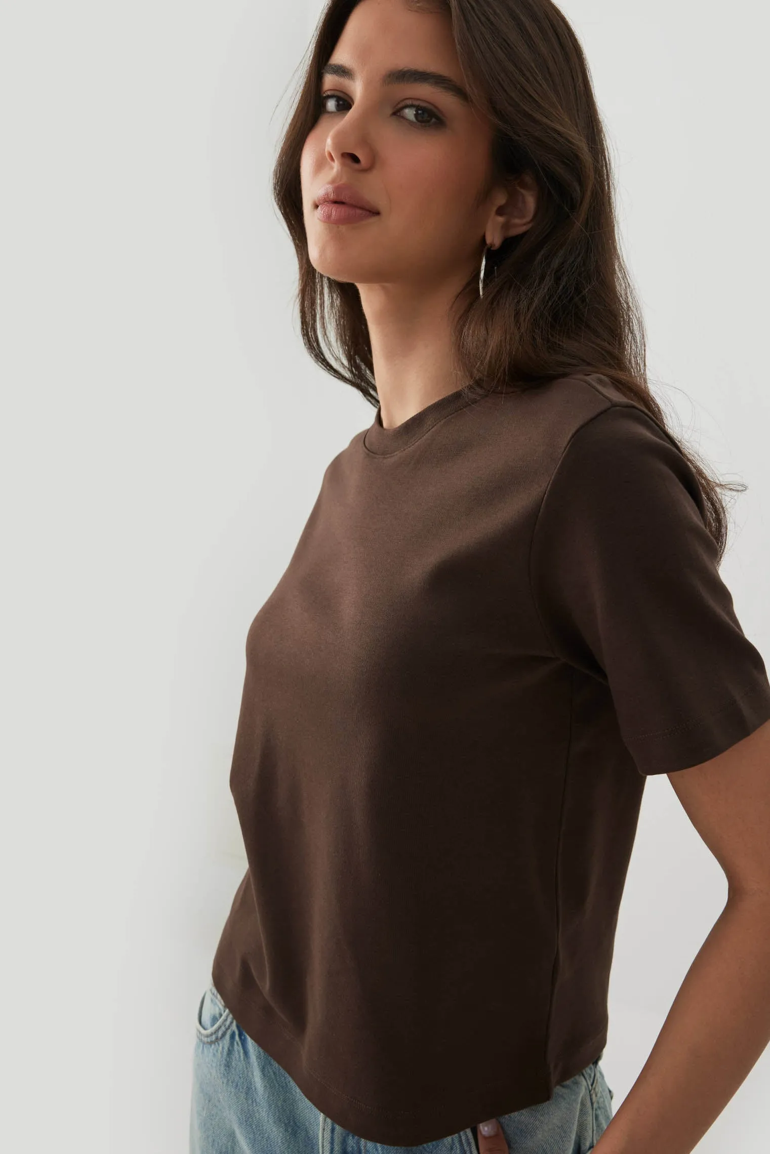 Interlock Crew Neck T-Shirt