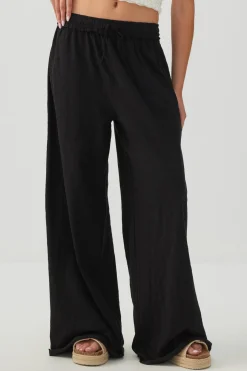 Jersey Wide Leg Pants