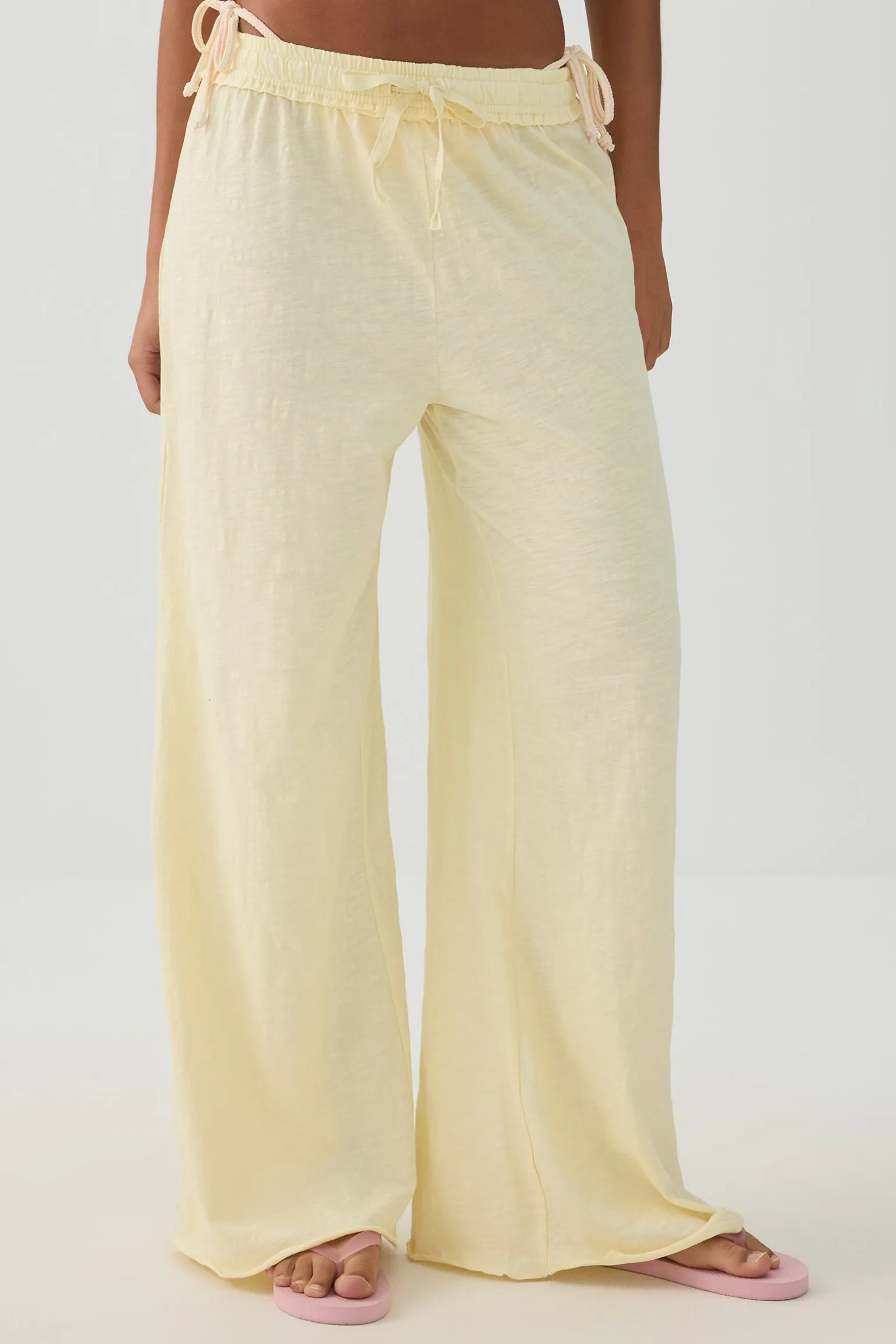 Jersey Wide Leg Pants