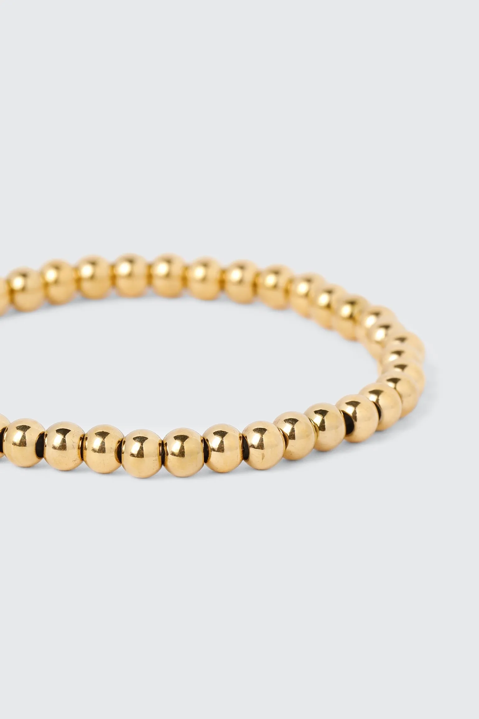 14K Gold Beaded Bracelet
