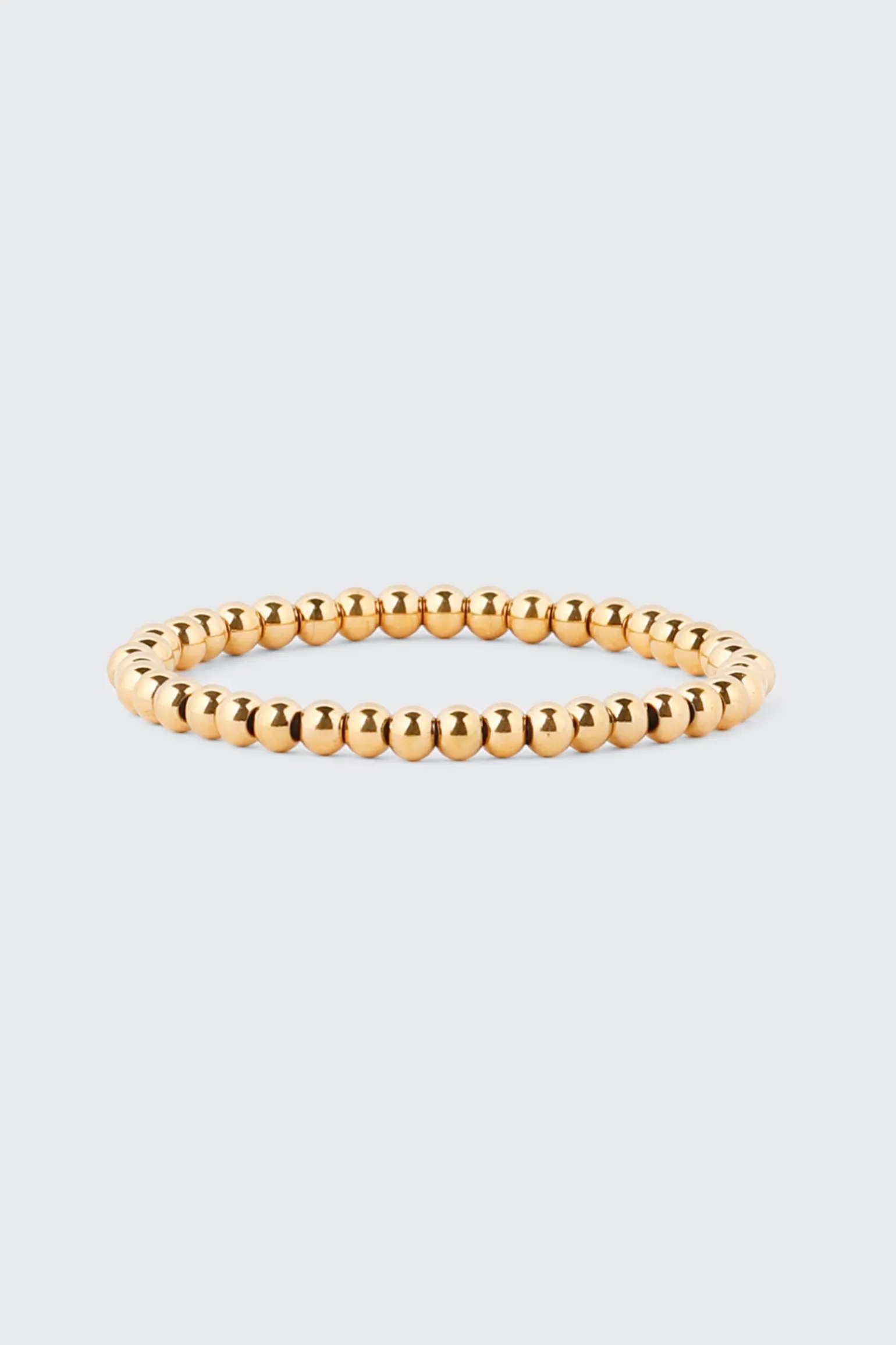 14K Gold Beaded Bracelet