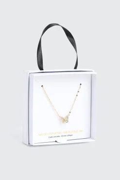 14K Gold Plated Butterfly Necklace