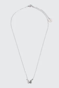 14K Gold Plated Butterfly Necklace