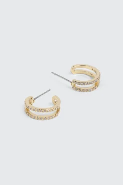 14K Gold Plated Hoop Earrings