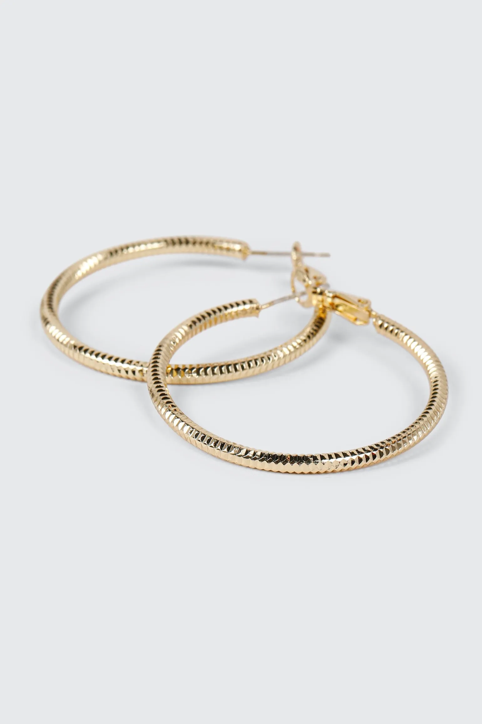 14K Gold Plated Hoop Earrings