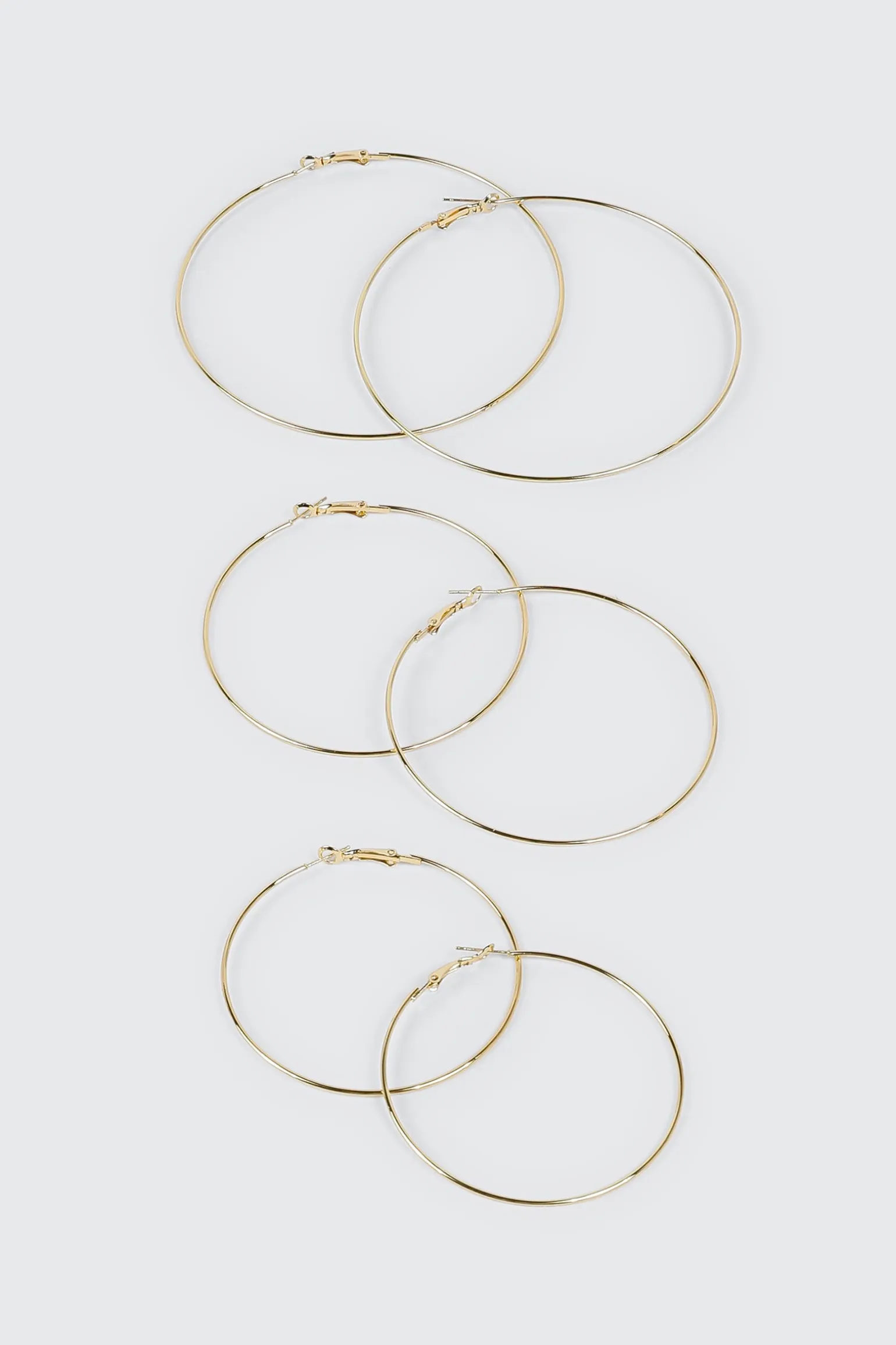 14K Gold Plated Hoop Earrings