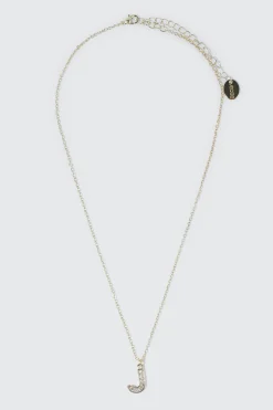 14K Gold Plated Initial J Necklace