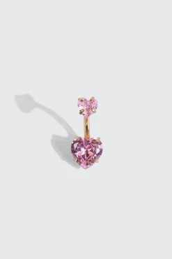 14K Gold Plated Navel Piercing