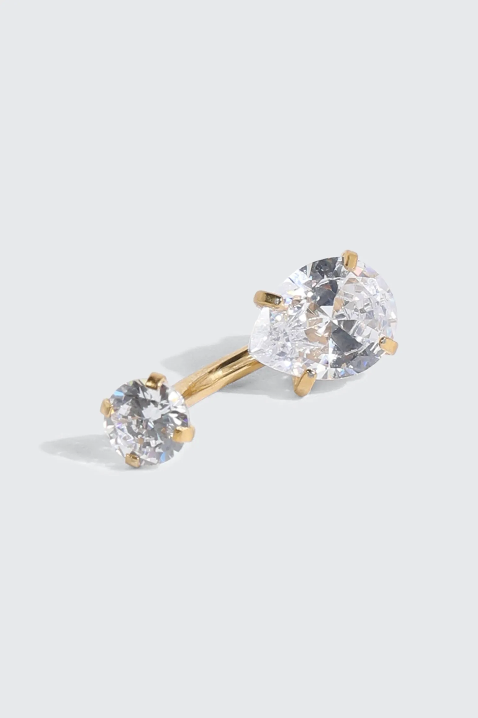 14K Gold Plated Navel Piercing