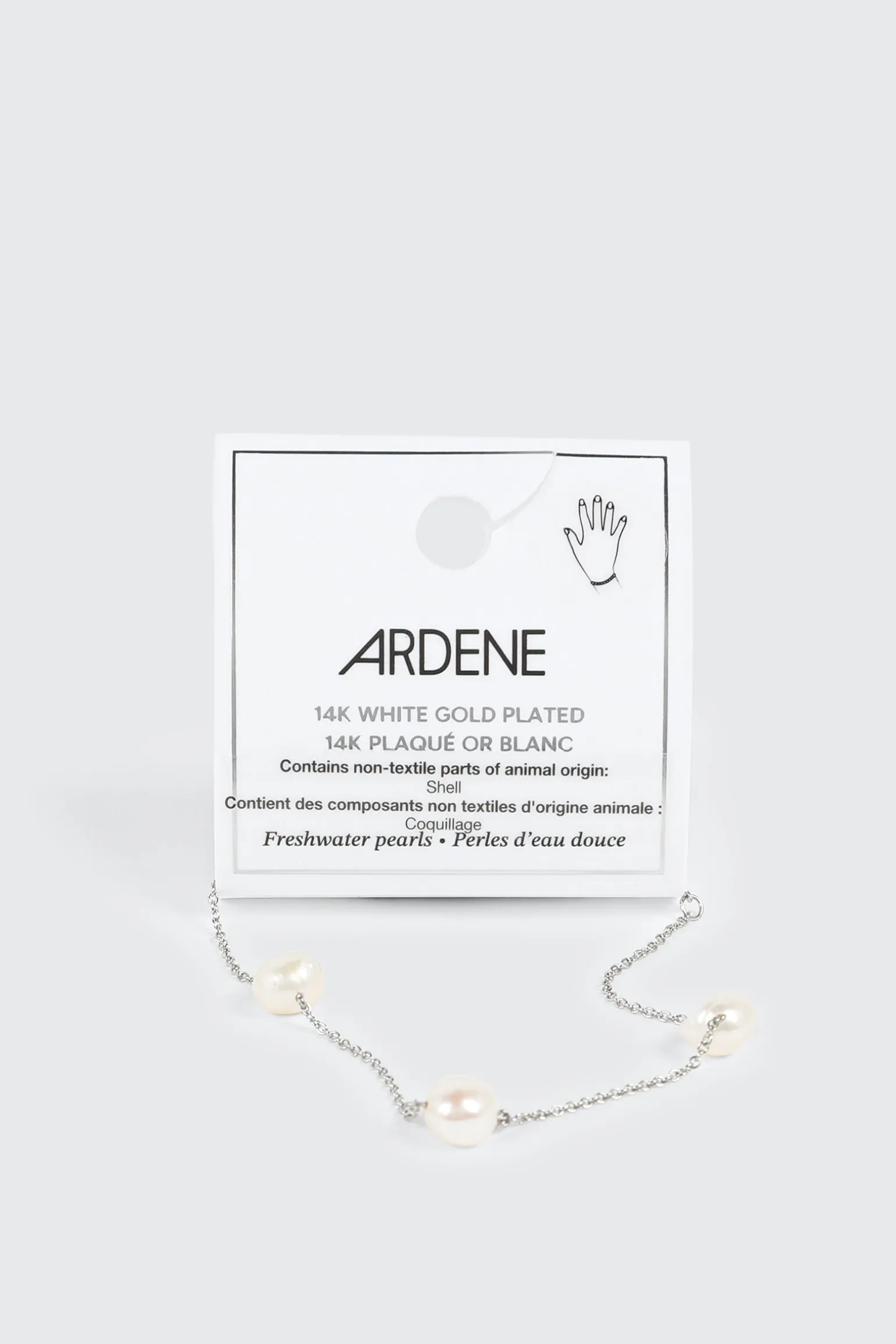 14K Gold Plated Pearl Bracelet