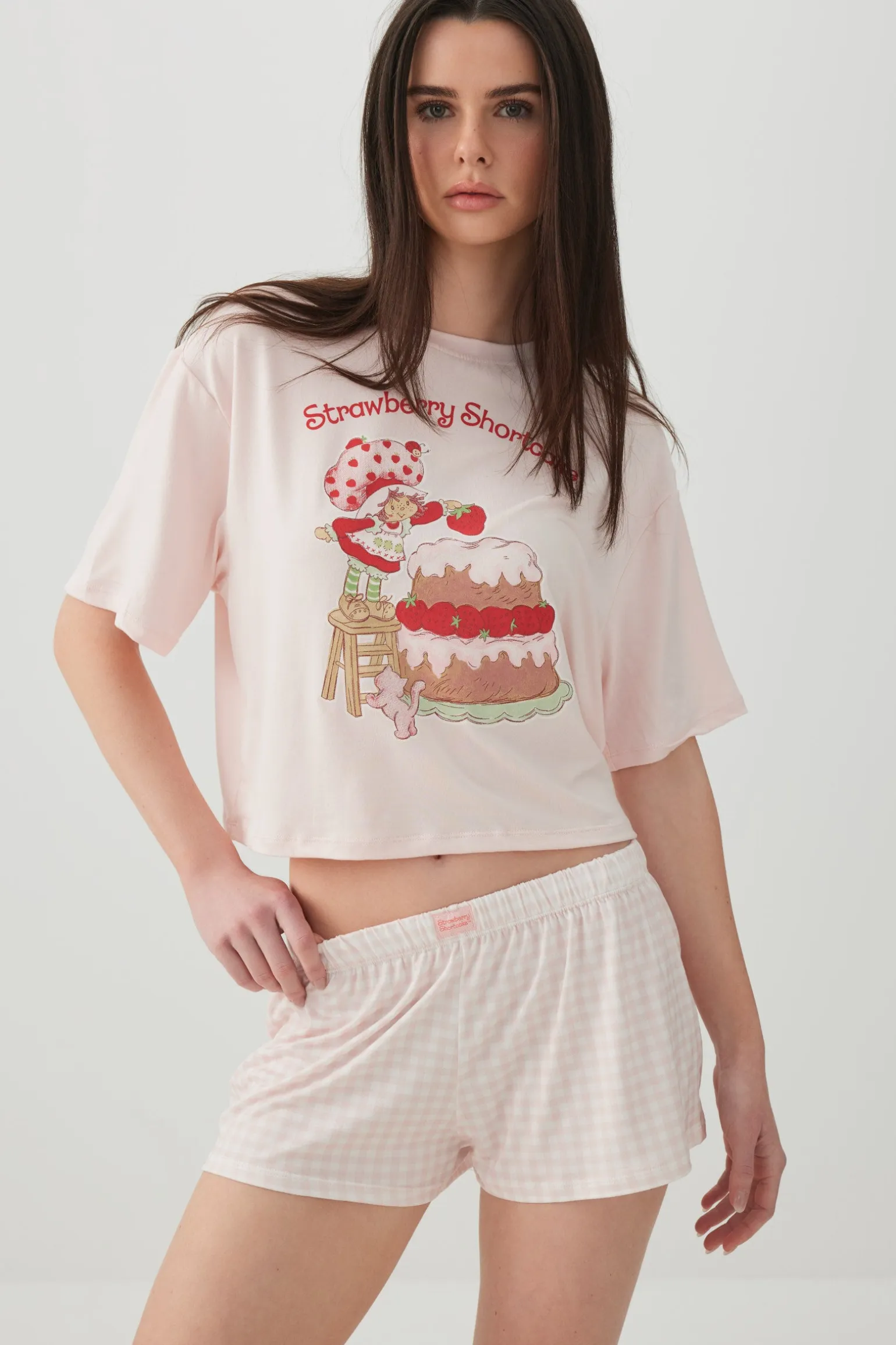 Knit Boxy Short PJ Set