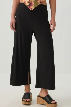 Knit Crepe Culottes