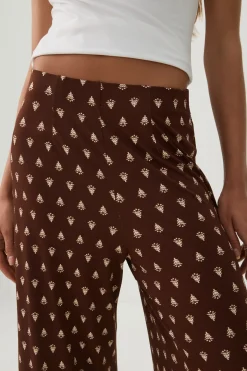 Knit Crepe Culottes
