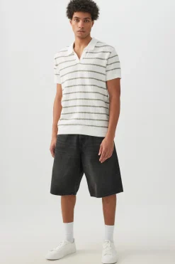 Knitted Polo Shirt