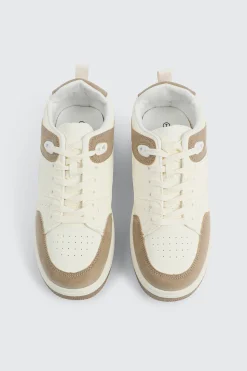 Laced Sneakers with Charm Detail