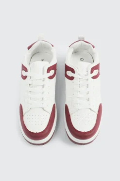 Laced Sneakers with Charm Detail