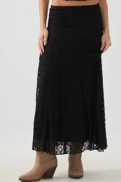 Lace Maxi Skirt