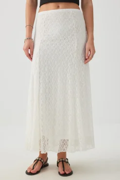 Lace Maxi Skirt