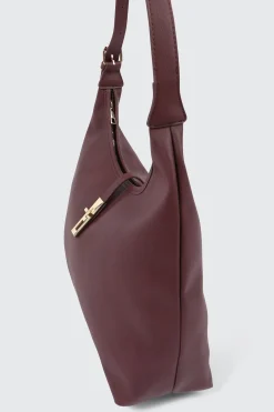 Large Faux Leather Tote Bag
